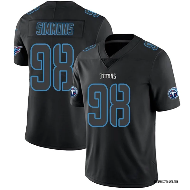 Jeffery Simmons Tennessee Titans Nike Women's Game Jersey