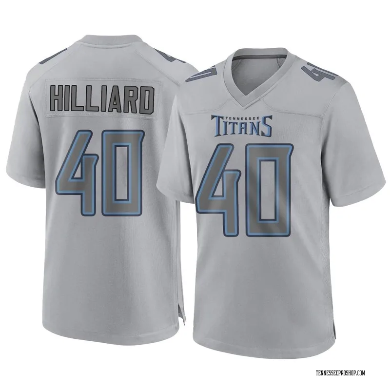 Tennessee Titans Dontrell Hilliard 40 White Vapor Limited Jersey - Bluefink