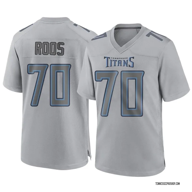 Jordan Roos Tennessee Titans Men's Backer T-Shirt - Ash