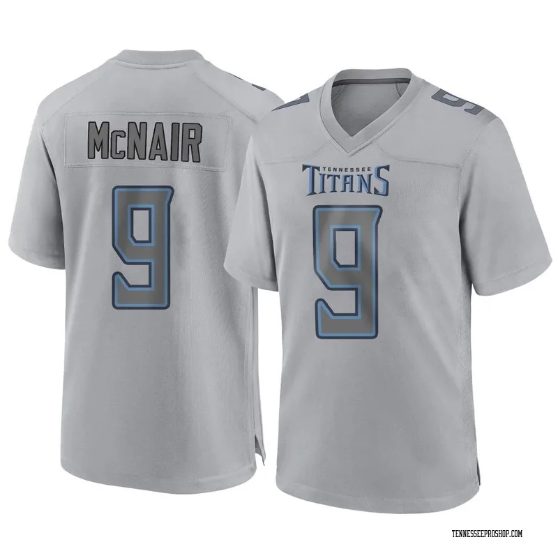 Limited Men's Steve McNair Red Jersey - #9 Football Tennessee Titans  Inverted Legend Size 40/M