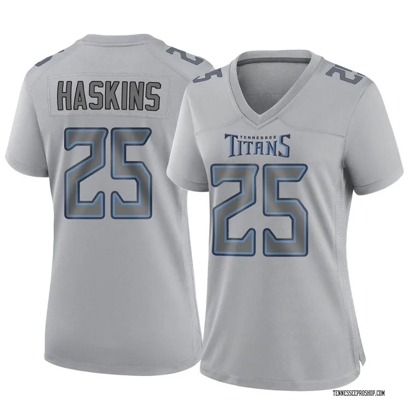 Men's Tennessee Titans Hassan Haskins Nike Navy Player Game Jersey