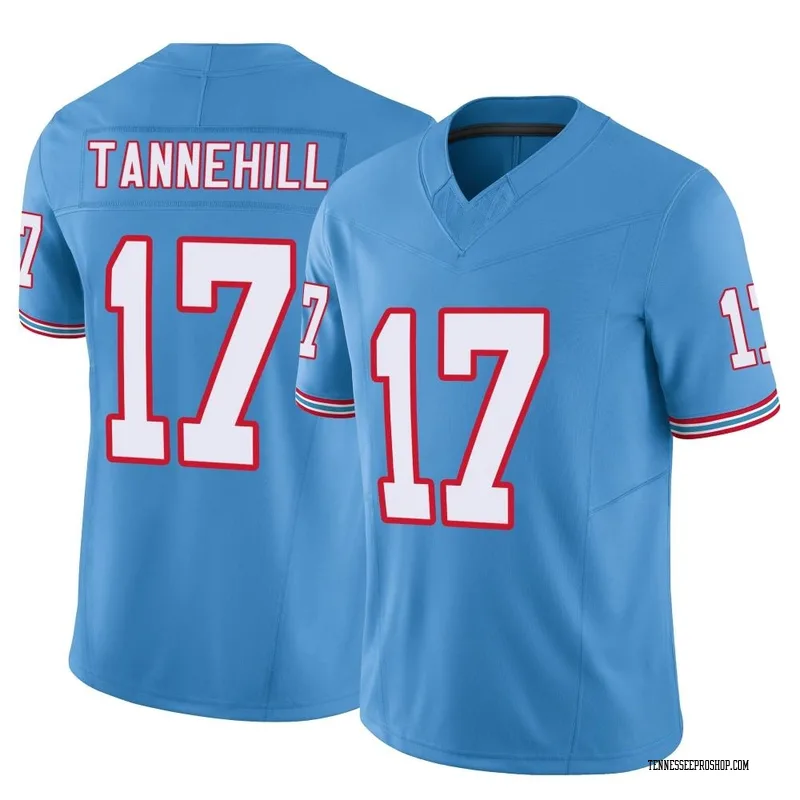 Limited Men's Ryan Tannehill Red Jersey - #17 Football Tennessee Titans  100th Season Inverted Legend Size 40/M