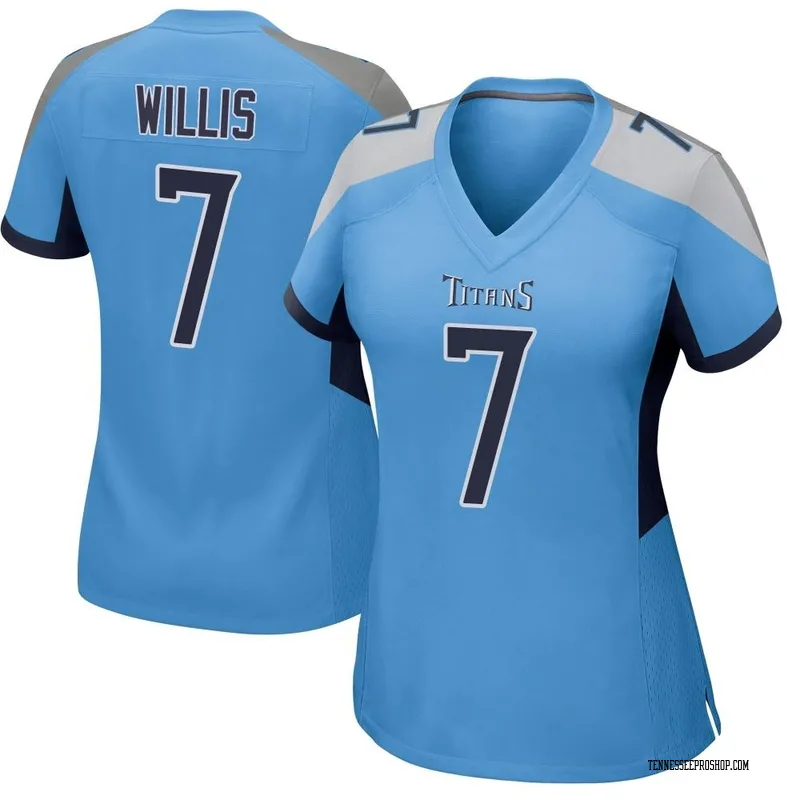 Malik Willis 7 Tennessee Titans White Vapor Limited Jersey - Bluefink