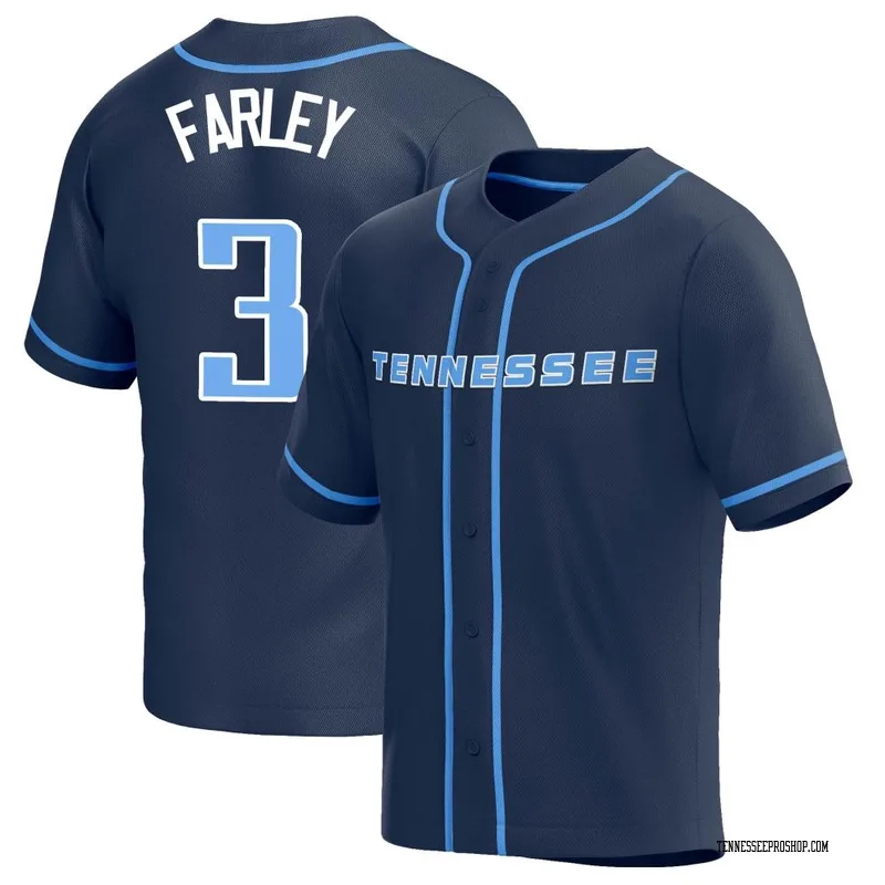 Titans Caleb Farley 2021 Nfl Draft Navy Vapor Limited Jersey - Bluefink