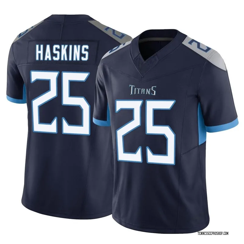 Hassan Haskins Jersey, Hassan Haskins Legend, Game & Limited Jerseys,  Uniforms - Titans Store