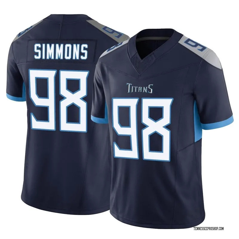 Women's Nike Jeffery Simmons Light Blue Tennessee Titans Player Jersey in  2023