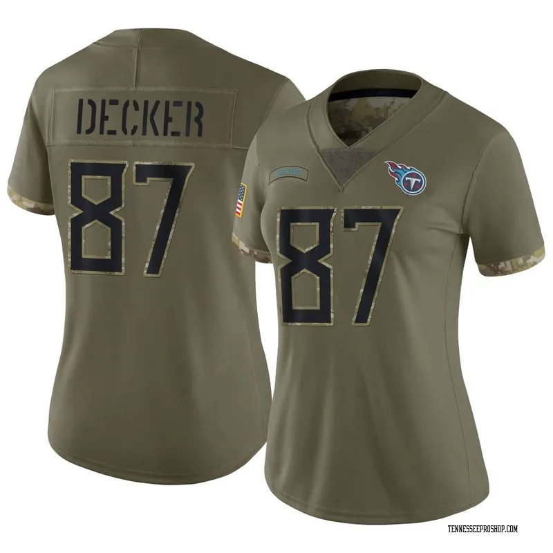 Eric decker salute deals to service jersey