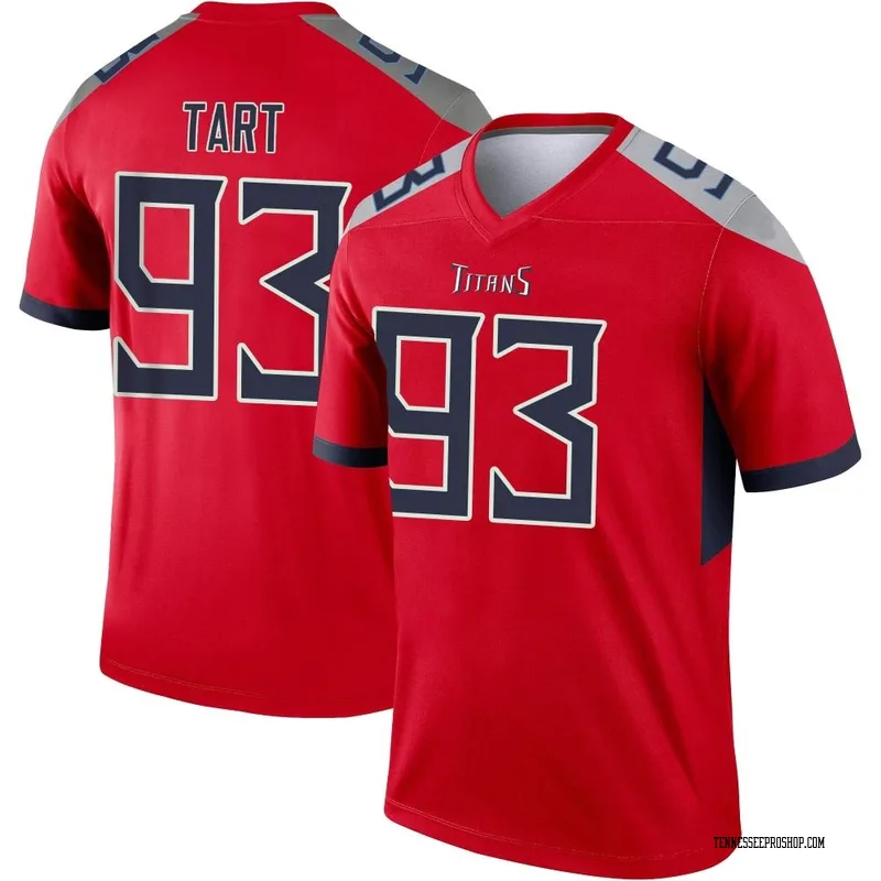 Red Men's Teair Tart Tennessee Titans Legend Inverted Jersey