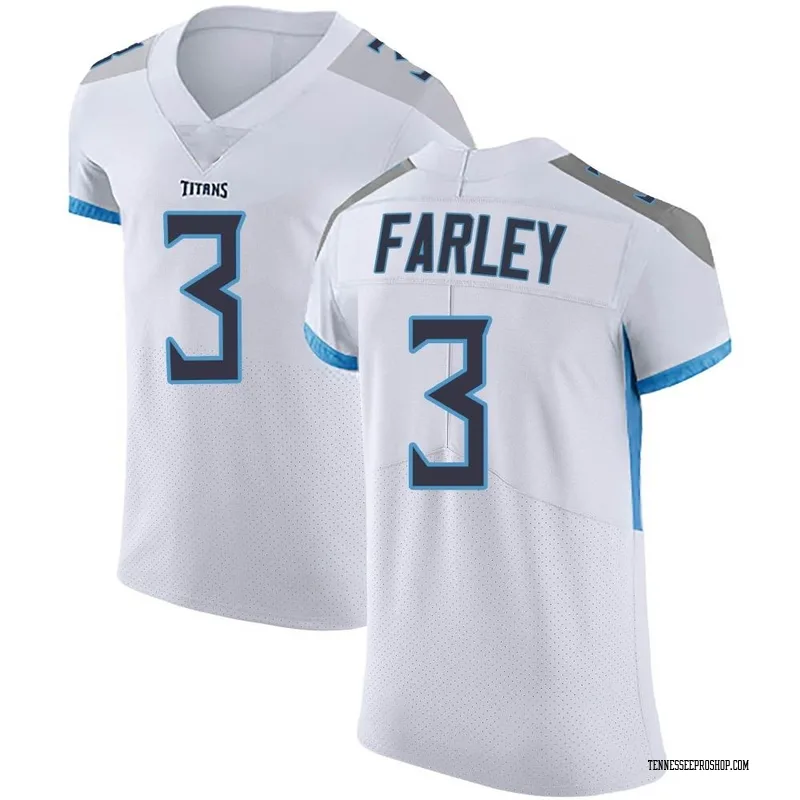 Caleb Farley Tennessee Titans Nike Women's Game Jersey - Navy