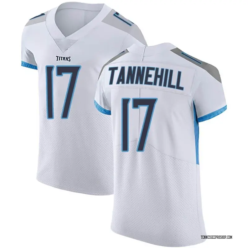 Nike Men's Tennessee Titans Ryan Tannehill #17 Navy Game Jersey